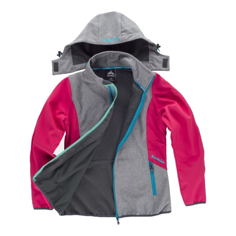 Cazadora Softshell mujer Roc Neige RN1010001 Workteam