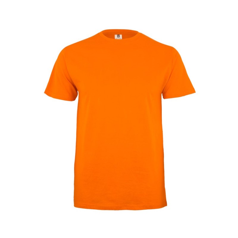 Camiseta laboral HOMBRE Manga Larga con cuello redondo MONARCH Naranja,  PLAZO 10-15 días