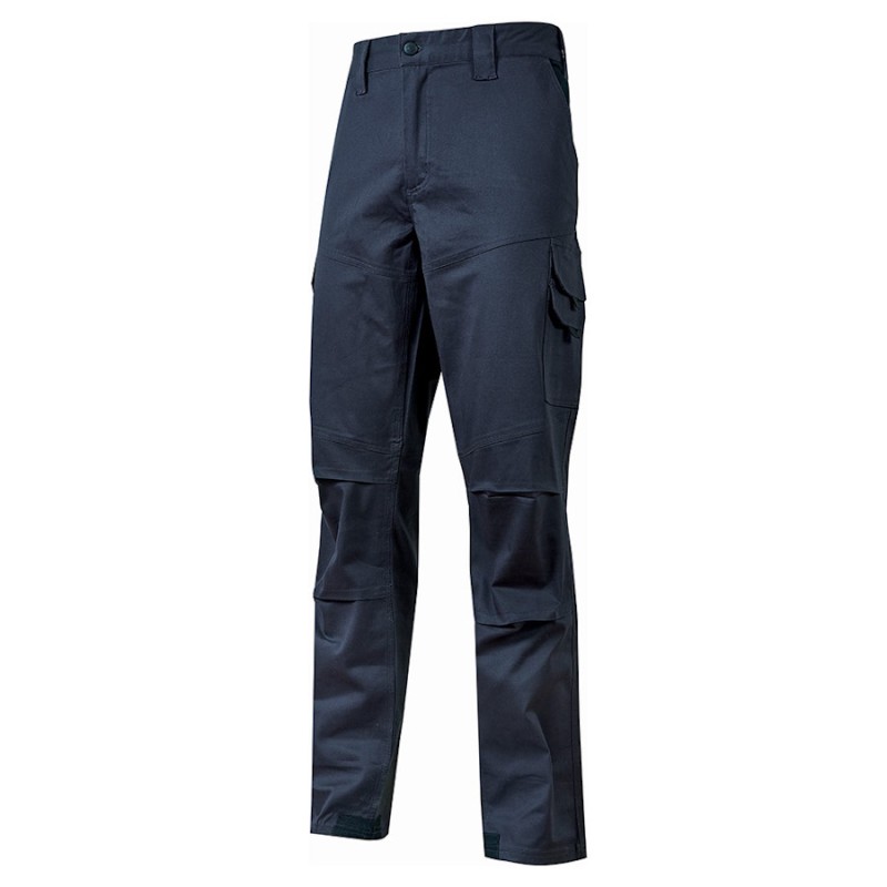 Pantalón de trabajo U-POWER azul marino, negro T XL