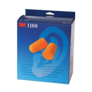 Protección auditiva Tapón auditivo Desechables Serie 1100 de 3M™