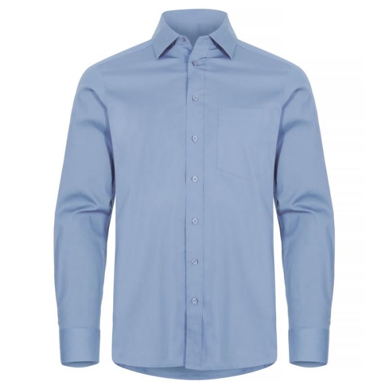 Camisa hombre Clique stretch shirt LS 027960 - Prolaboral